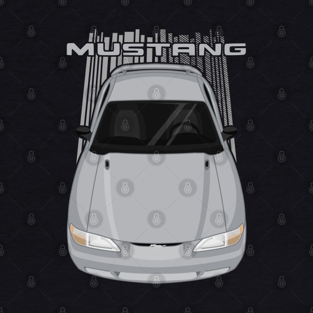 Mustang GT 1994 to 1998 SN95 - Silver by V8social